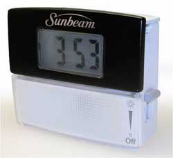 Sunbeam GreenSense™ LED Nightlight with Clock - 1800-099