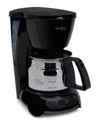 Sunbeam 4 Cup Coffee Maker - TF5-080 (Black) - Stainless Steel Carafe